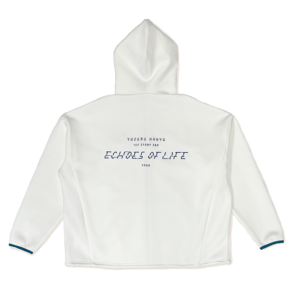 羽生結弦 ECHOES OF LIFE パーカー 白 L Echoes of Life ジップパーカー – AXELSTORE.NET